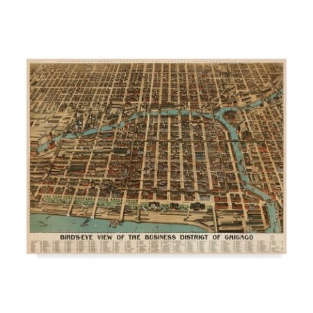 Trademark Fine Art Vintage Lavoie 'Chicago 1898' Canvas Art, 18x24 ALI32179-C1824GG